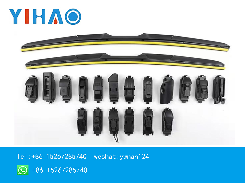 Three stage multifunctional boneless wiper blades